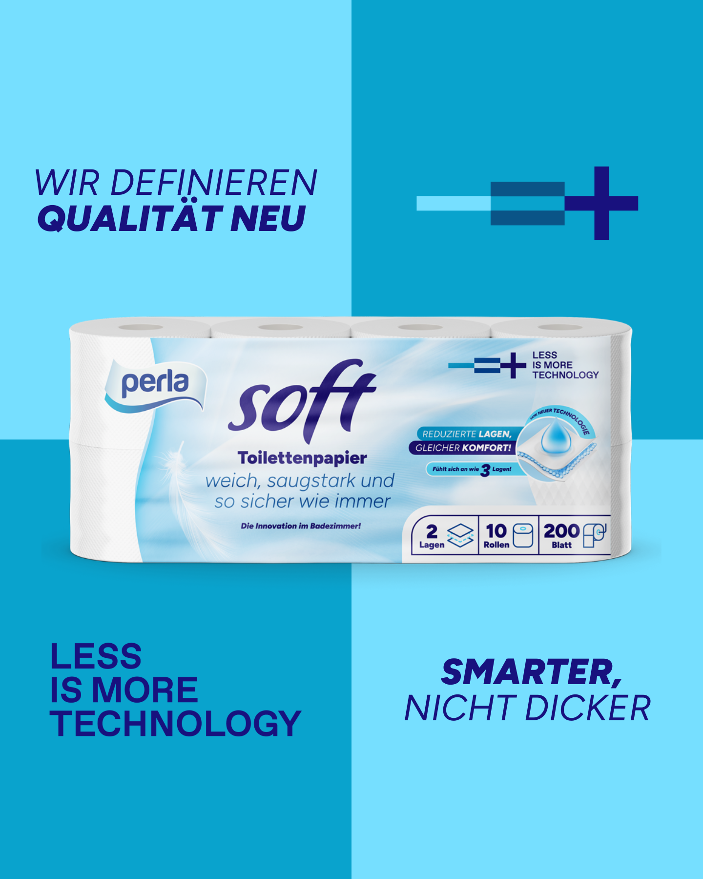 Less Is More Toilettenpapier (wie 3-lagig)