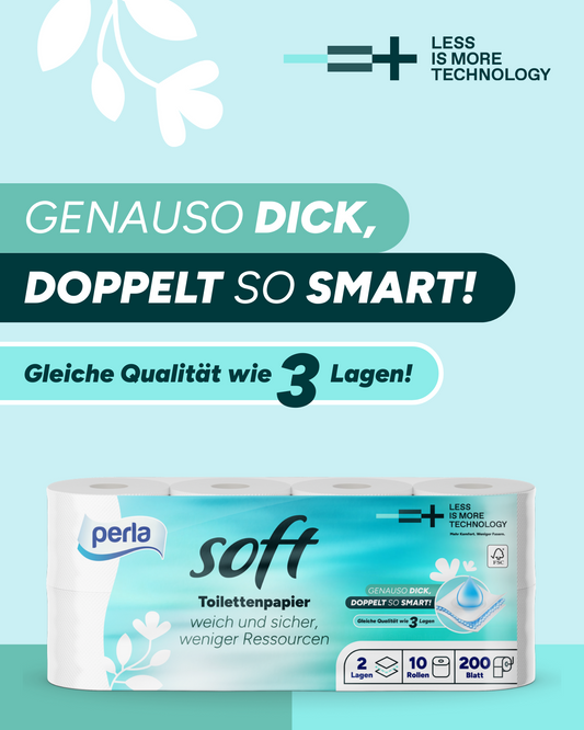 Less Is More Toilettenpapier (wie 3-lagig)